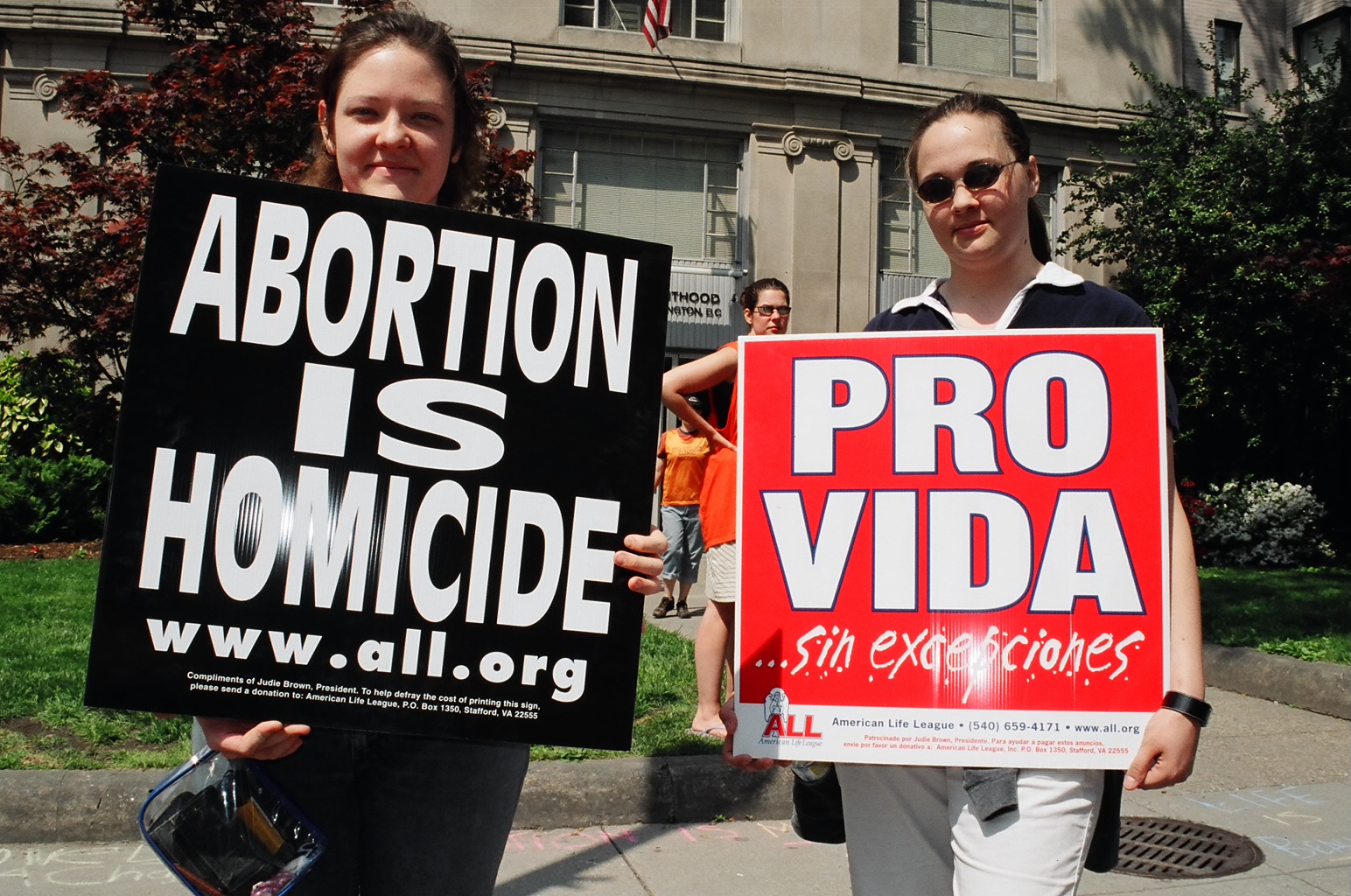 Manifestación Pro-Vida contra el aborto