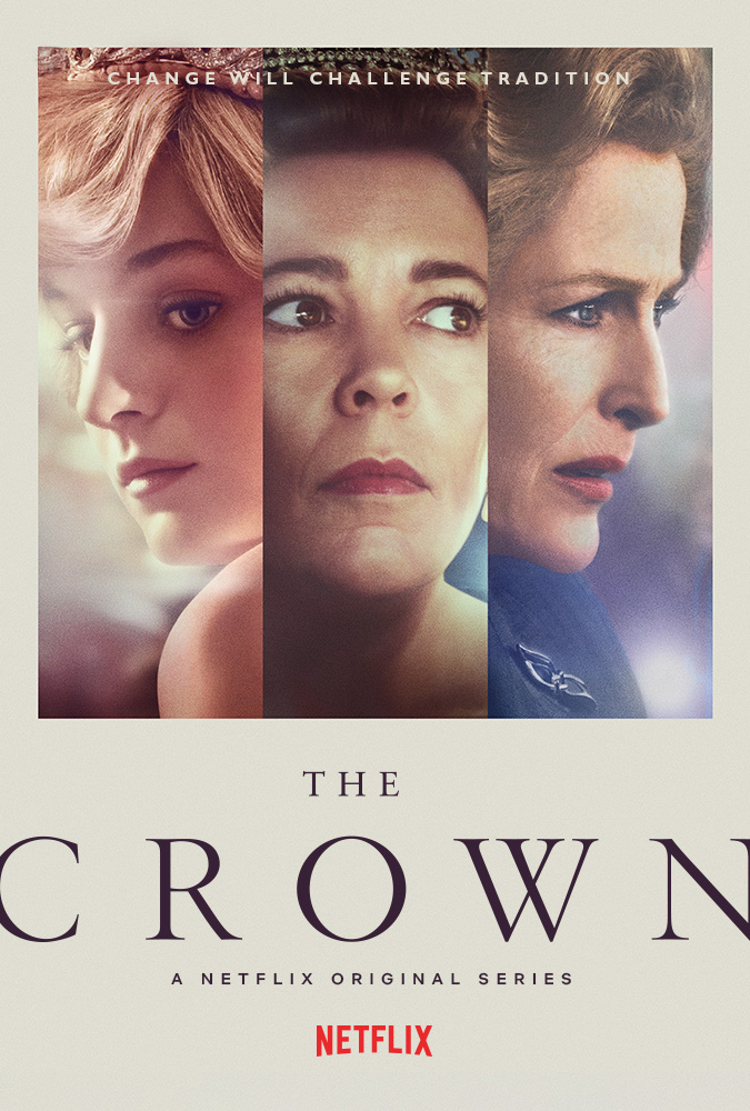 Cartel de la serie The Crown (donde se plasma esta traición)