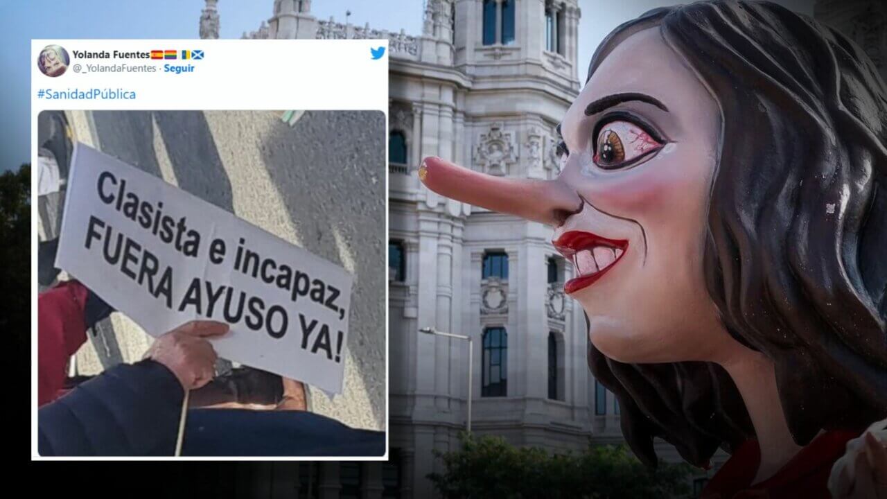 Madrid habló: "Clasista e incapaz. FUERA AYUSO ¡YA!"