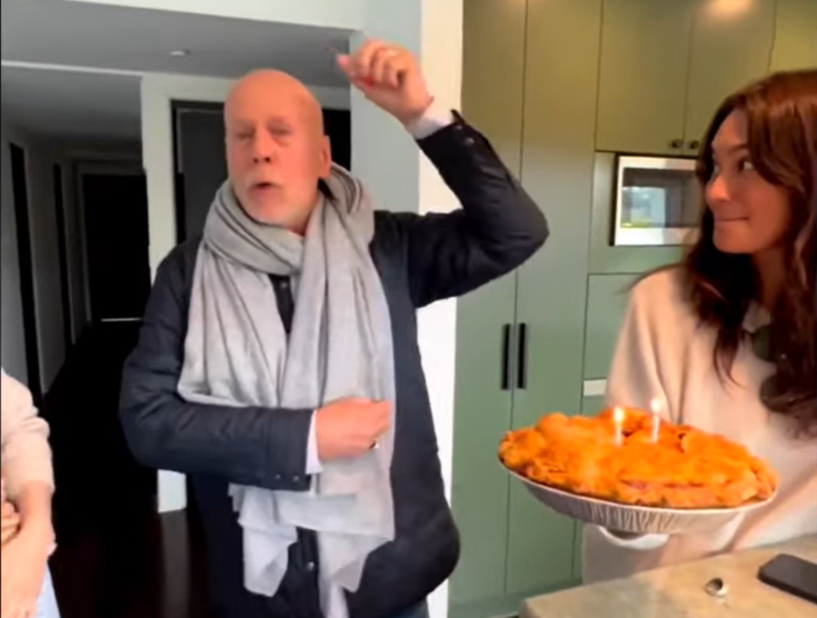 Demi Moore comparte un emotivo vídeo del cumpleaños de Bruce Willis y hace llorar a miles de usuarios