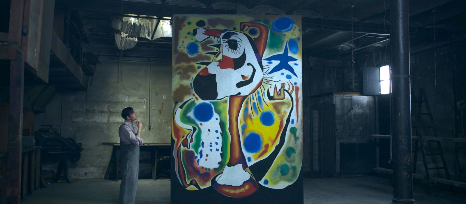 Fotograma de la película Miró. 