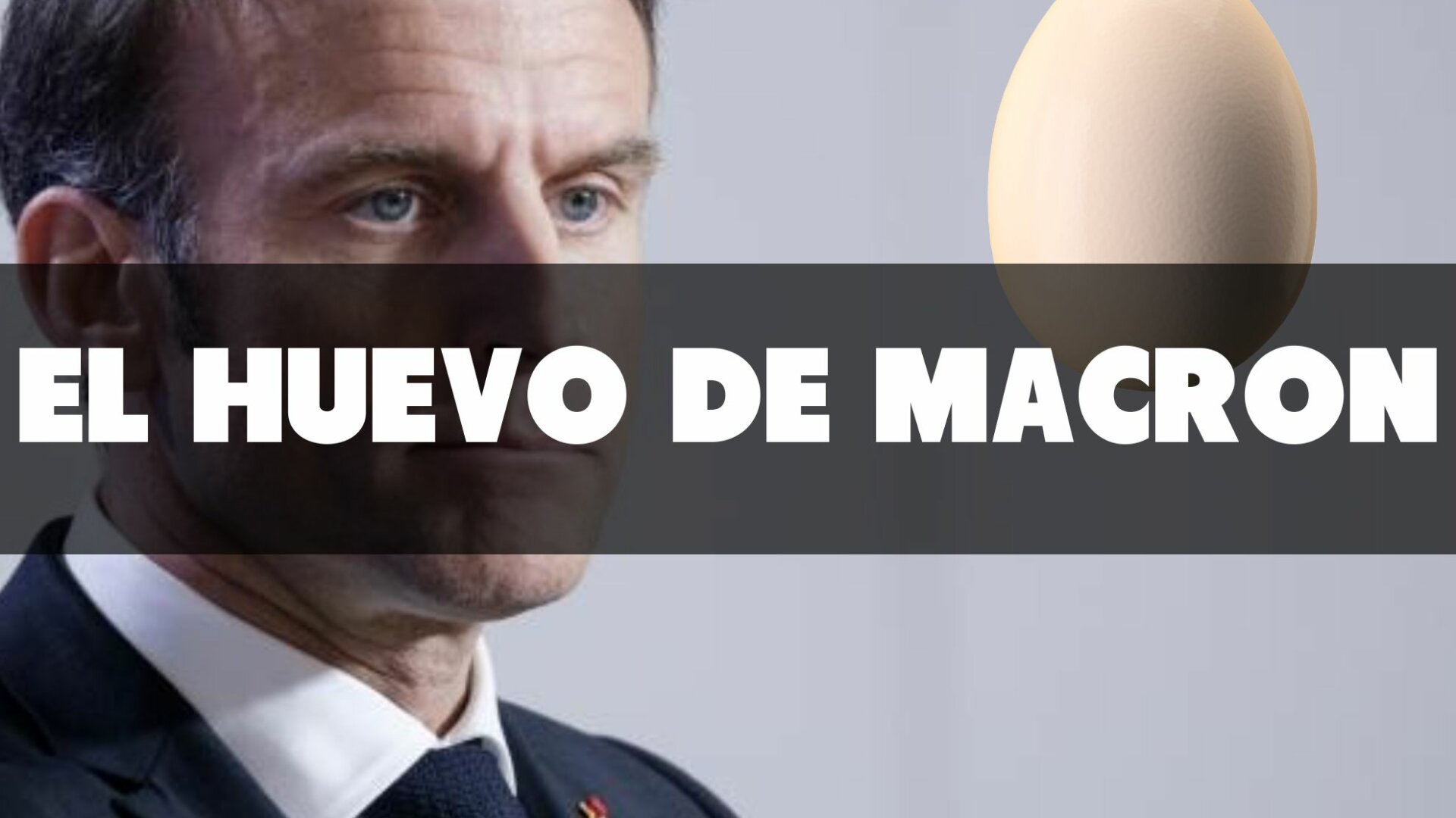 ¿Qué pasó con Macron en Alsacia? Un huevo, protestas y una reforma constitucional