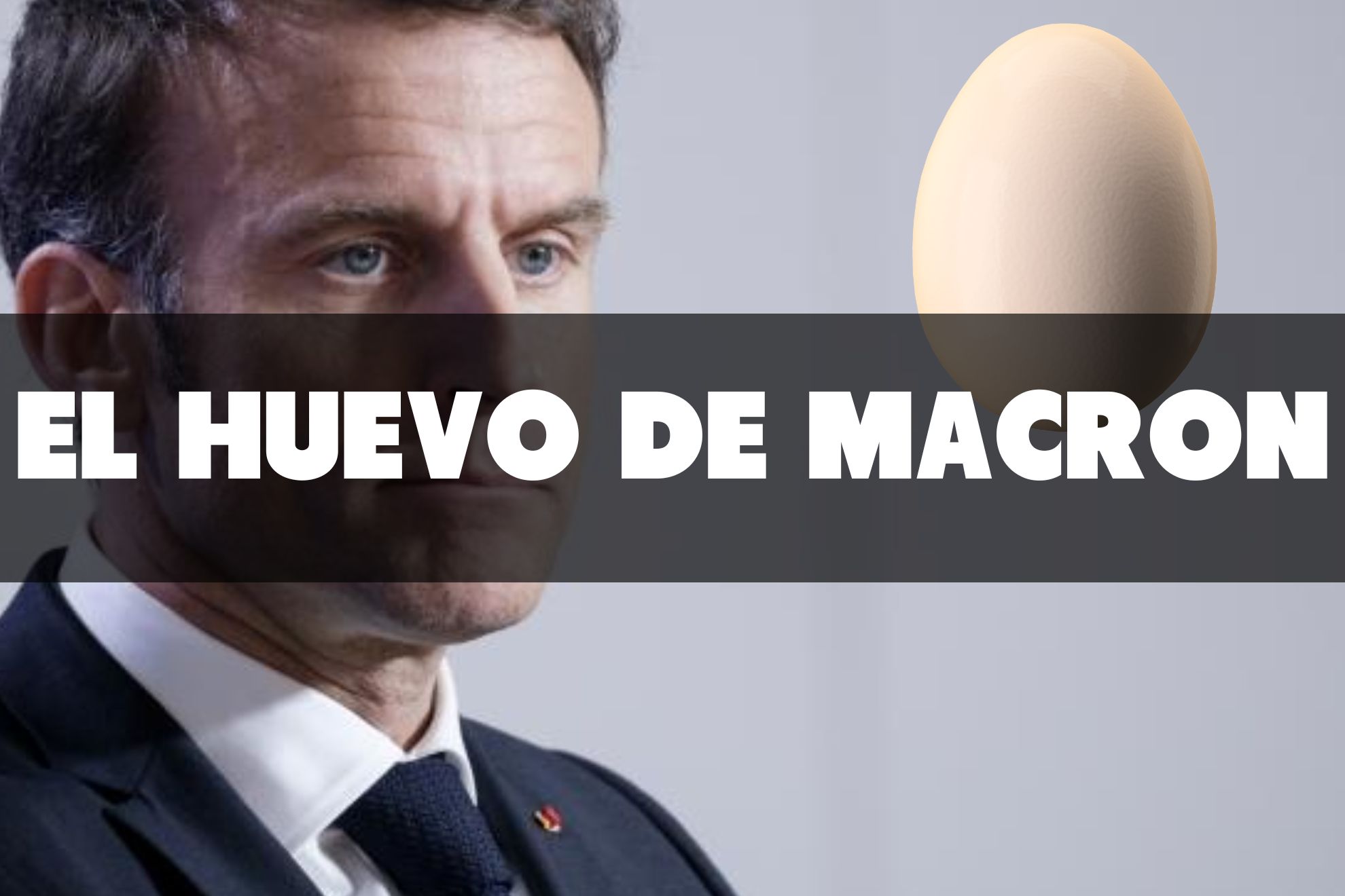 ¿Qué pasó con Macron en Alsacia? Un huevo, protestas y una reforma constitucional