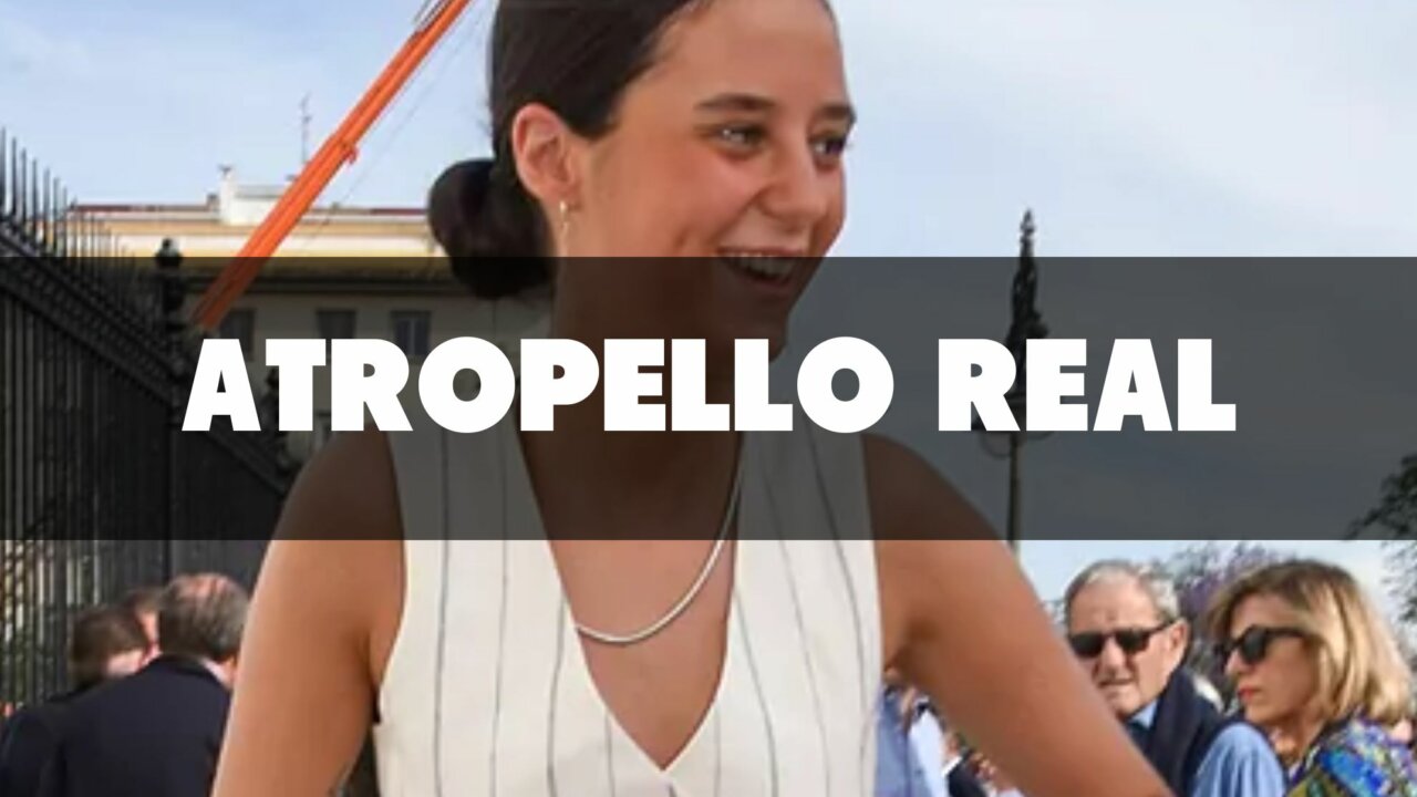 Victoria Federica atropella en caballo a una joven en la Feria de Abril de Sevilla