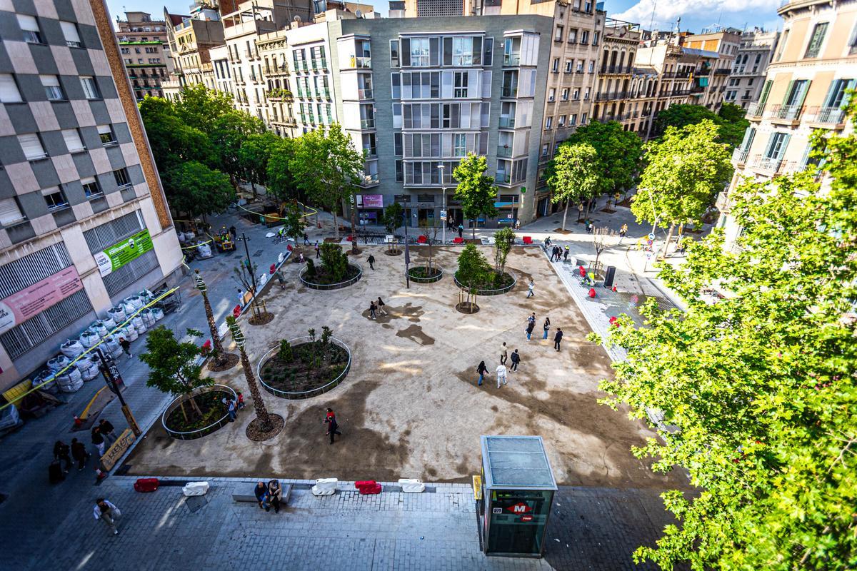Ada Colau propone 50 nuevas plazas verdes en Barcelona