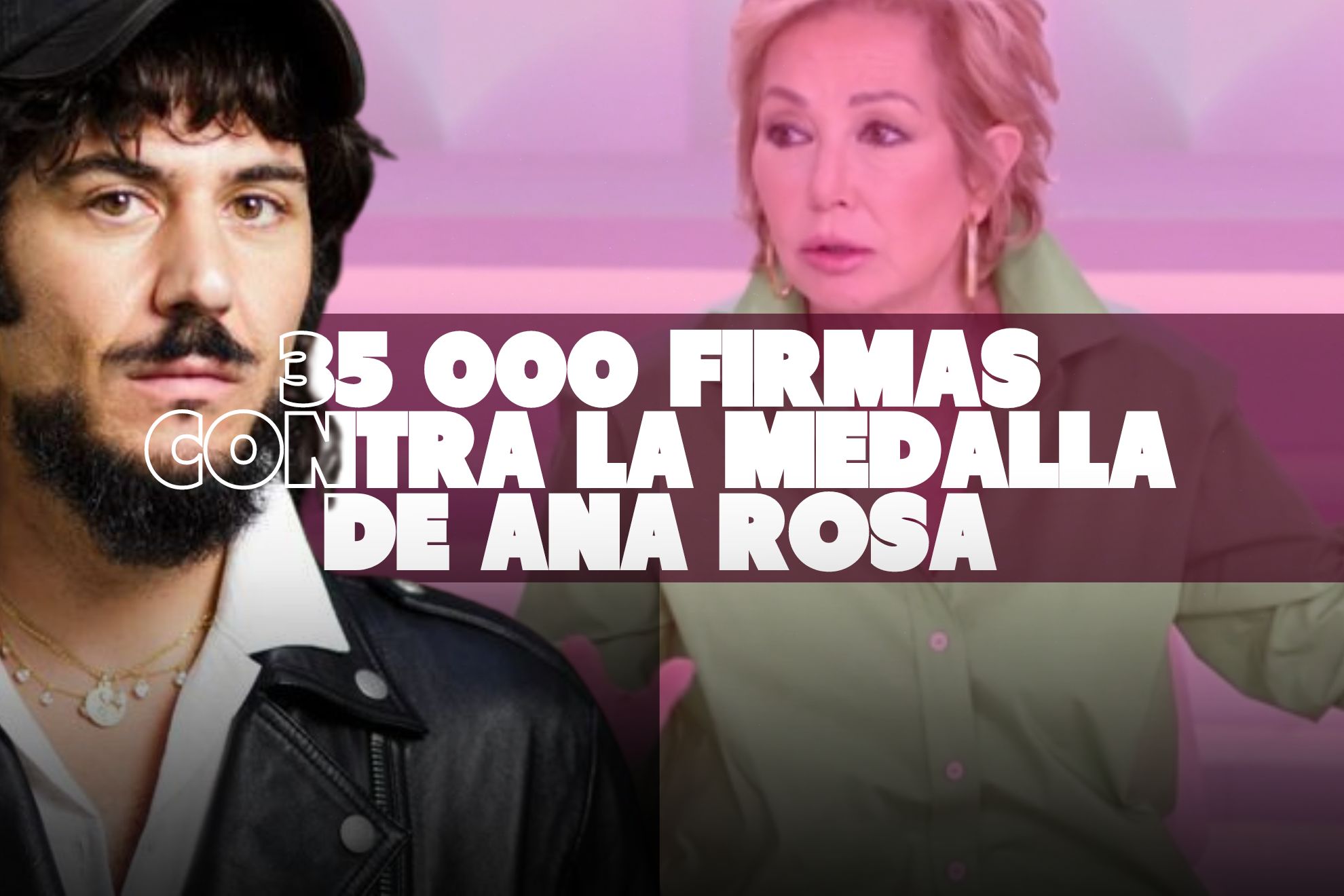 La petición de Paco Bezerra para que quiten la medalla a Ana Rosa consigue más de 35 000 firmas (de momento)
