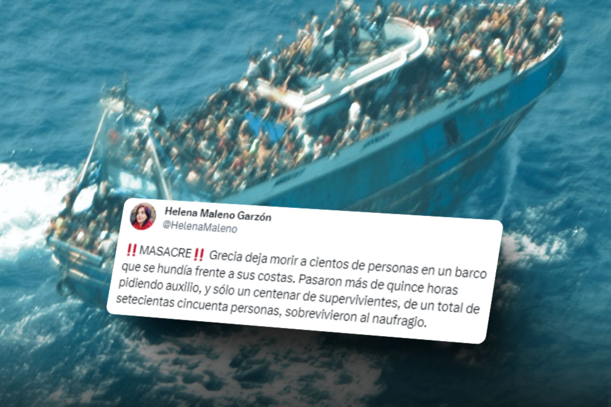 “Pasaron más de quince horas pidiendo auxilio”. Denuncian que Grecia dejó morir a los migrantes que naufragaron frente a sus costas