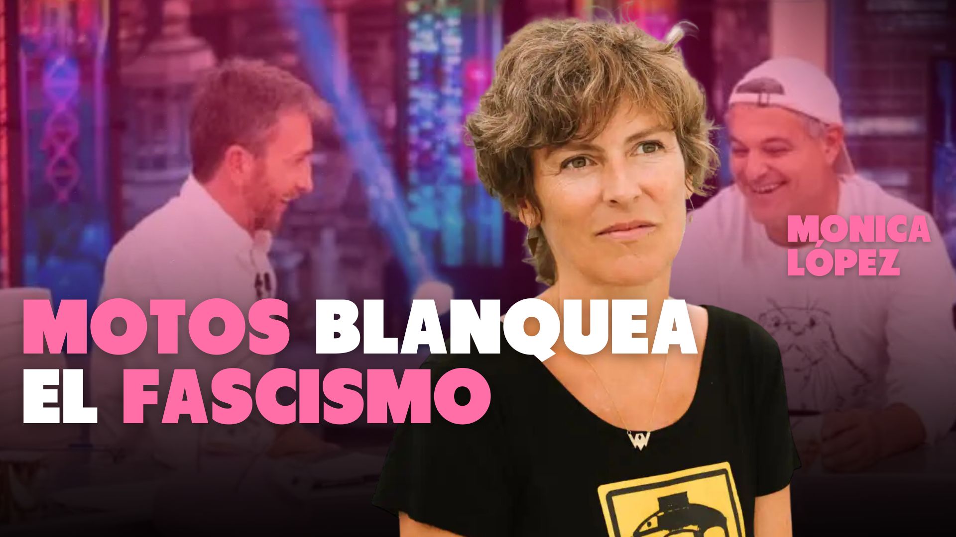 Vídeo | La actriz Mónica López se niega a ir al Hormiguero: “Pablo Motos blanquea el fascismo”