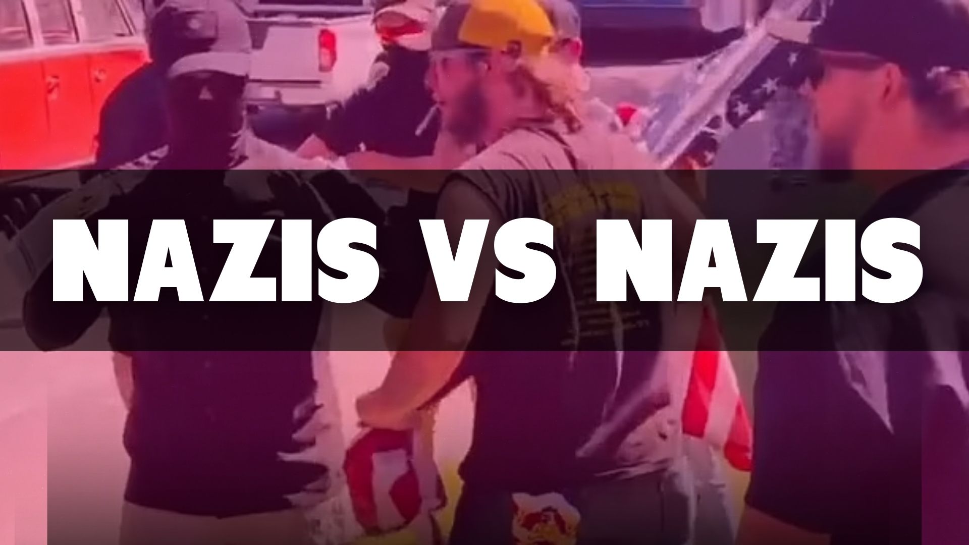 Vídeo | Neonazis contra neonazis: los Proud Boys agrede a un grupo de nazis que querían unirse a ellos en una manifestación en Oregón