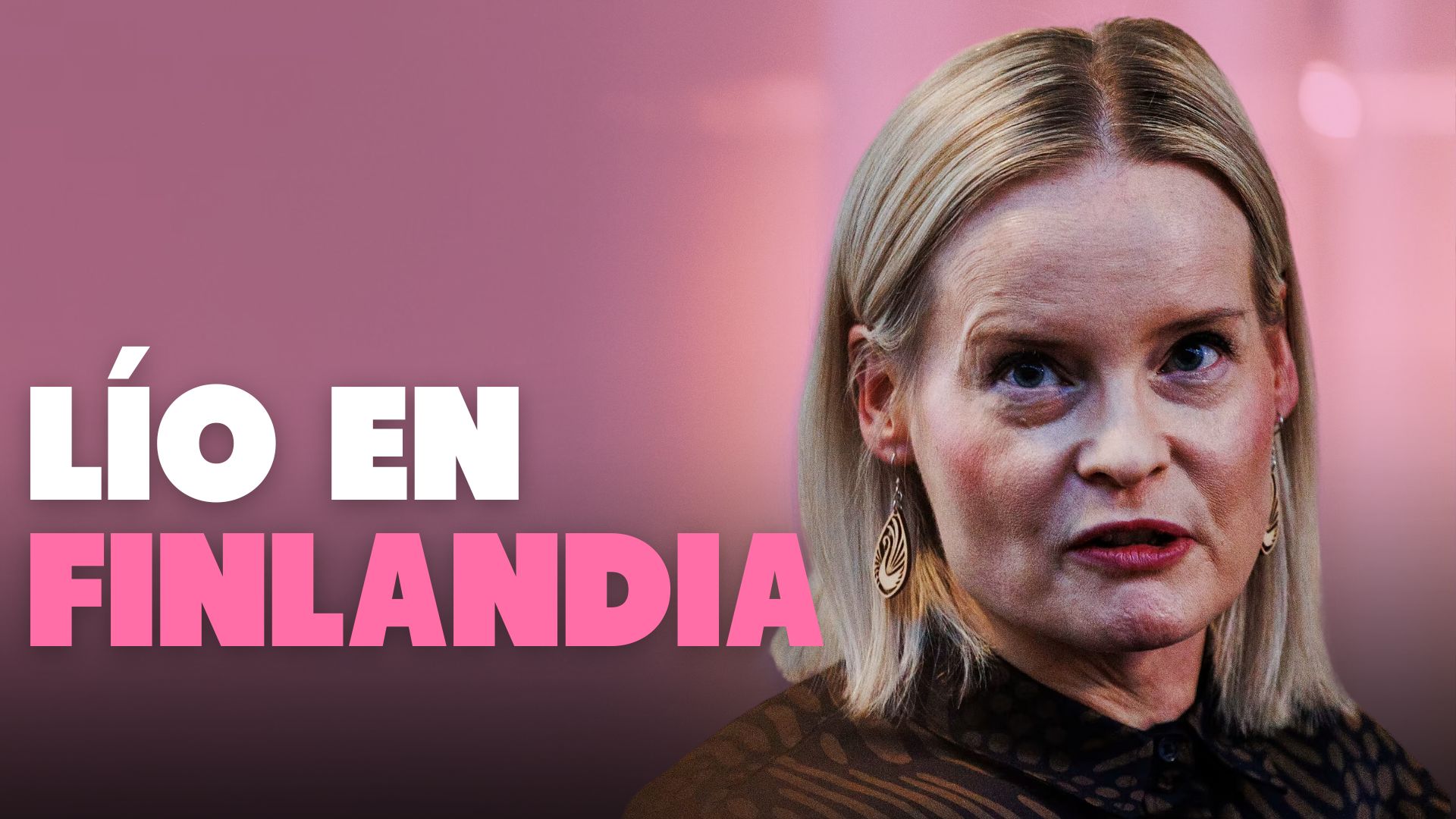 “¿Alguien se apunta a pegar a mendigos?”: lío en Finlandia por antiguos comentarios racistas de la ministra de Finanzas