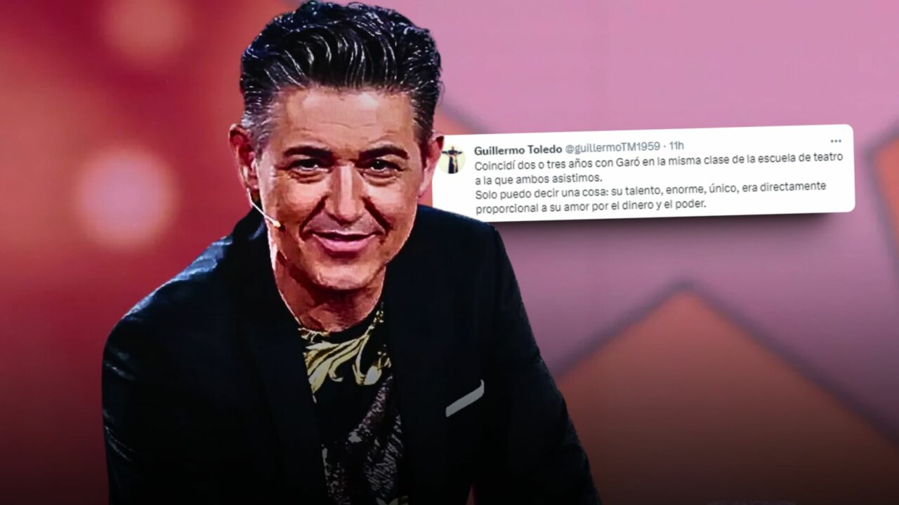 Ángel Garó carga contra la izquierda “socialcomunista” y Willy Toledo destaca “su amor por el dinero y el poder”