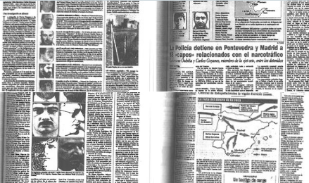 Recortes de prensa de los 90 exponen la gran mentira de Feijóo sobre su relación con Marcial Dorado