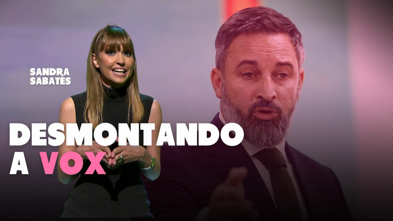 Sandra Sabatés desmonta la última mentira de Vox con dos datos