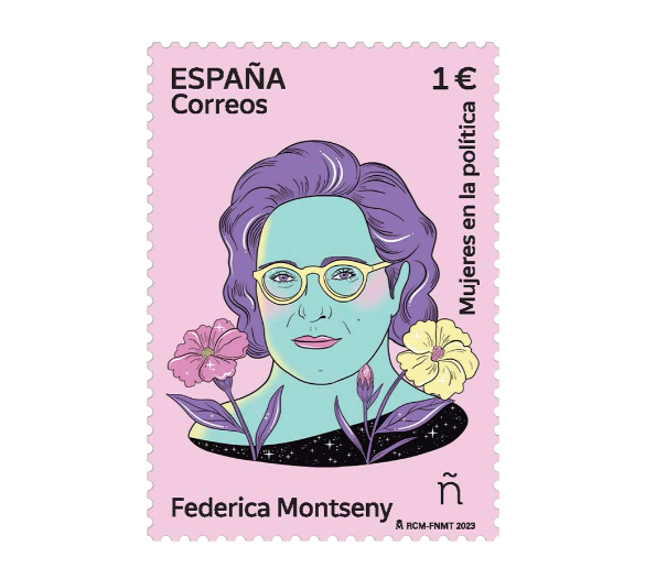 El reconocimiento de Correos a la primera ministra de España: Federica Montseny inmortalizada en un sello