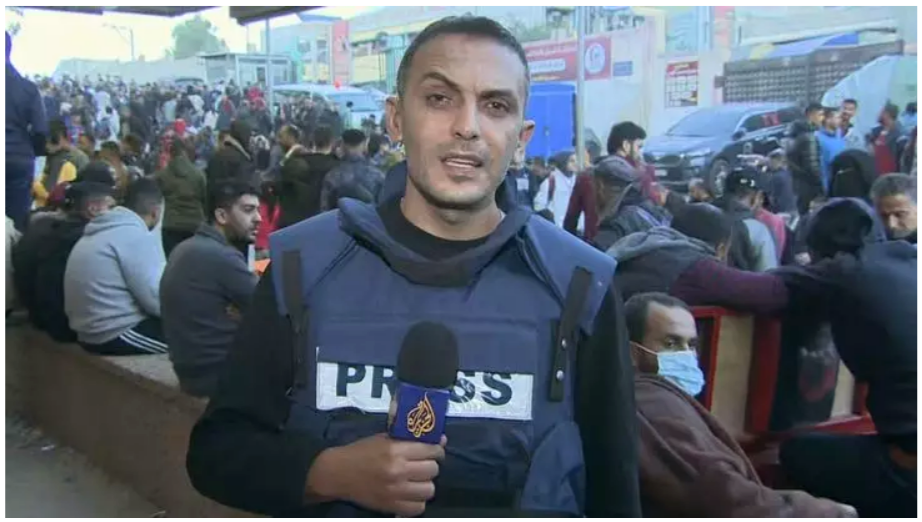 Vídeo: un periodista informa en directo de la muerte de toda su família en Gaza