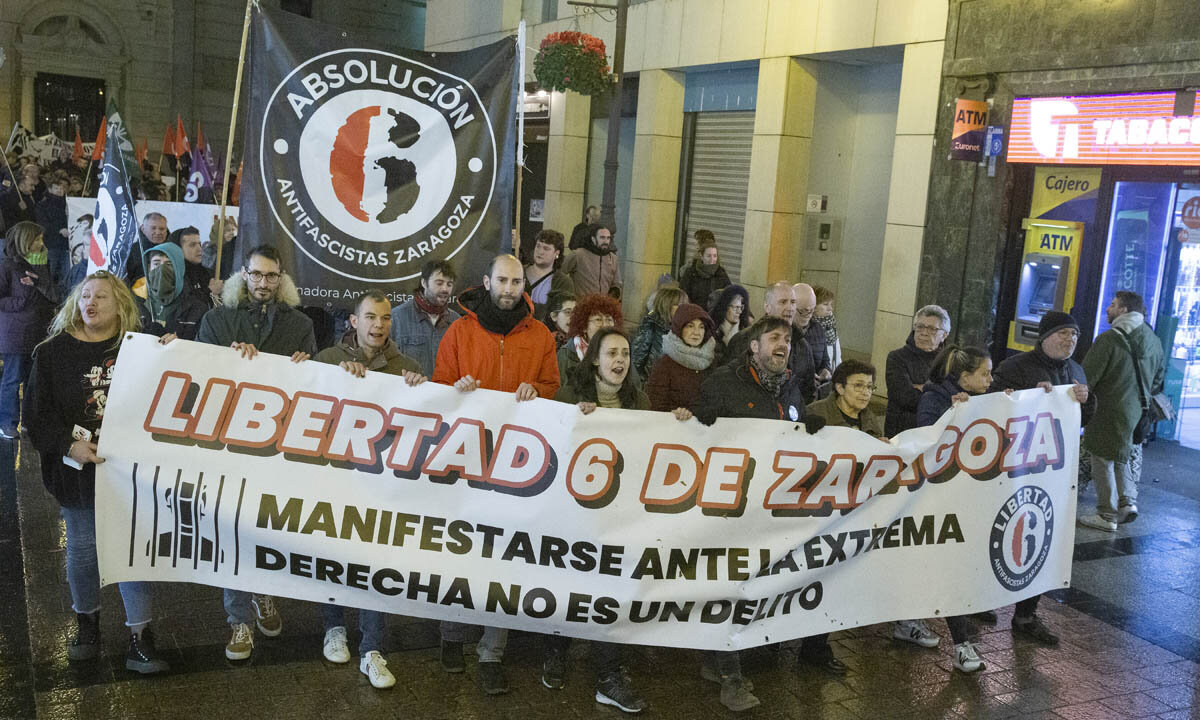 Juicio a los 6 de Zaragoza: Un Ataque a los Derechos de Protesta y Expresión