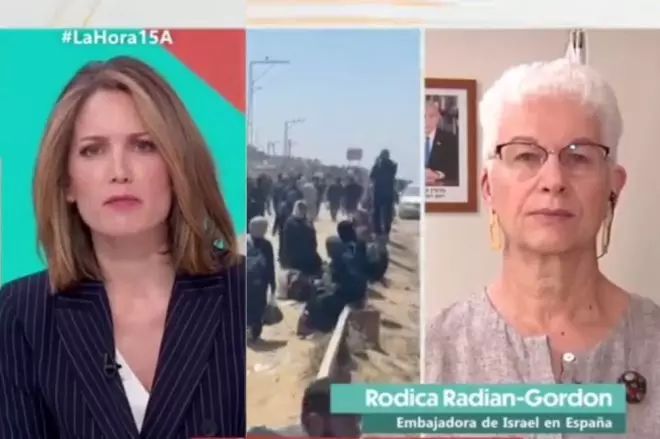 Silvia Intxaurrondo confronta a la embajadora de Israel con la dura realidad: "¿Cómo explicar la muerte de 14.000 menores en Gaza?"