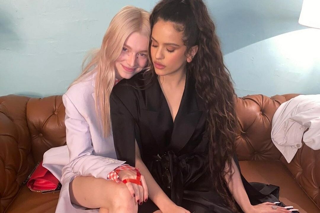 ¡Bienvenida al colectivo LGBTI! Rosalía y Hunter Schafer estuvieron juntas 5 meses