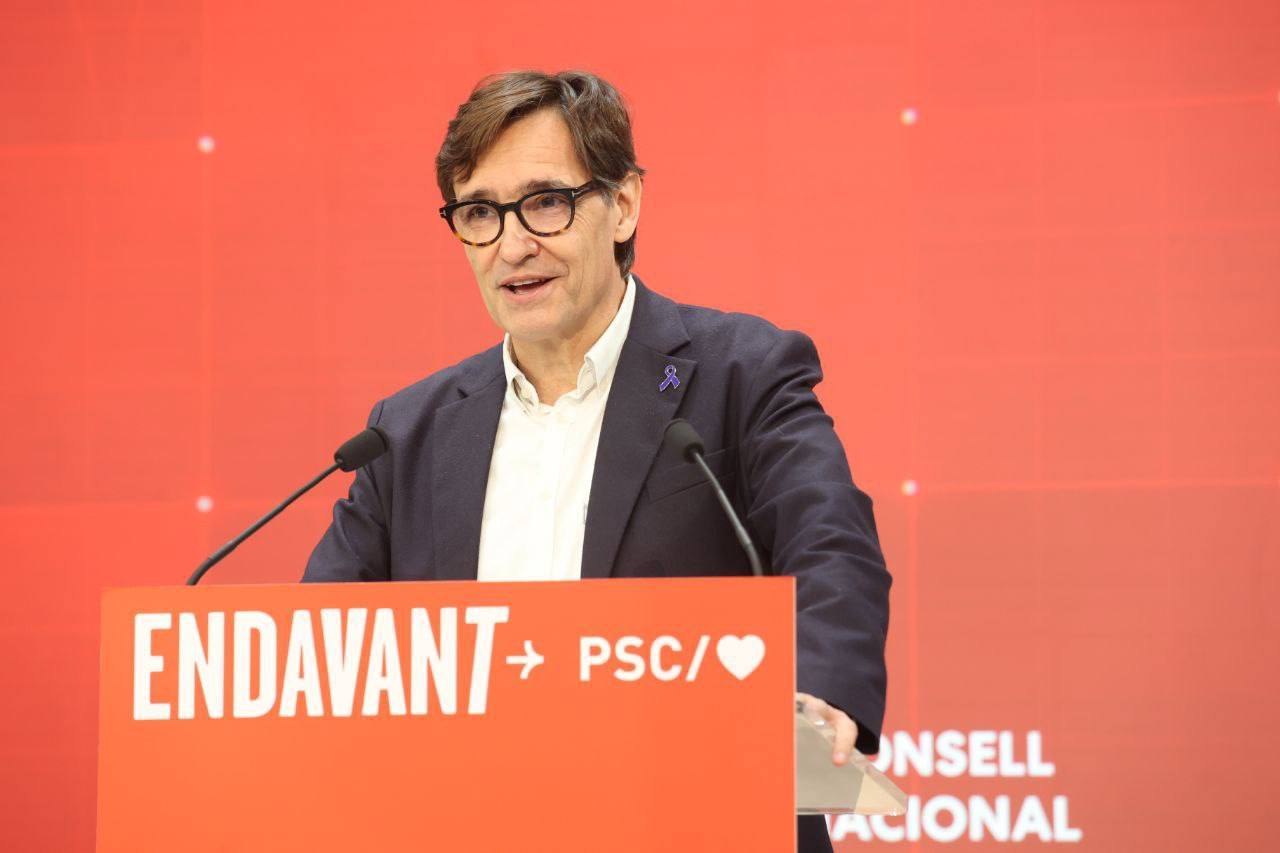 Salvador Illa (PSC) no descarta pactar con Puigdemont tras las elecciones