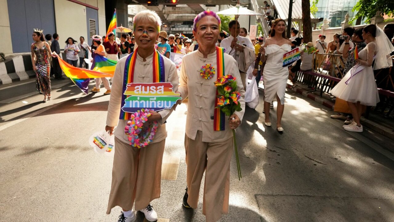Tailandia da un paso histórico y aprueba el matrimonio igualitario