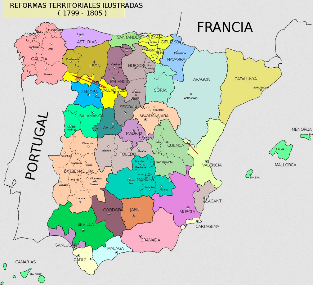 Provincias olvidadas: ¿cuáles dejaron de existir en España?